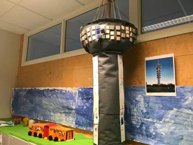 Model av Tyholttårnet