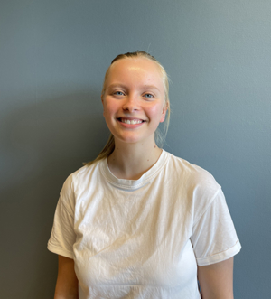 Portrettbilde av Madelene, student i praksis