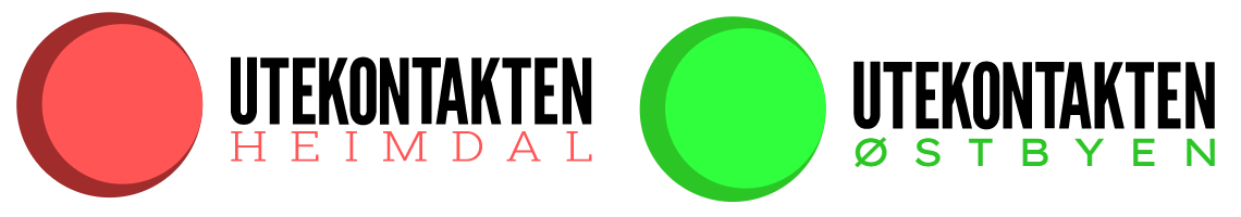 Logoer til Utekontakten Heimdal og Østbyen