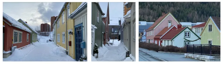 flere bygninger i ilsvikøra