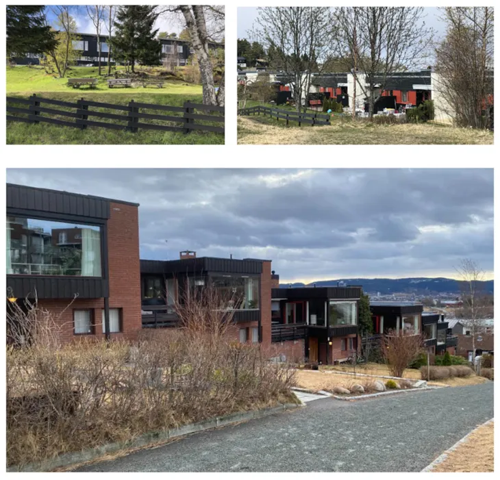 flere foto fra området