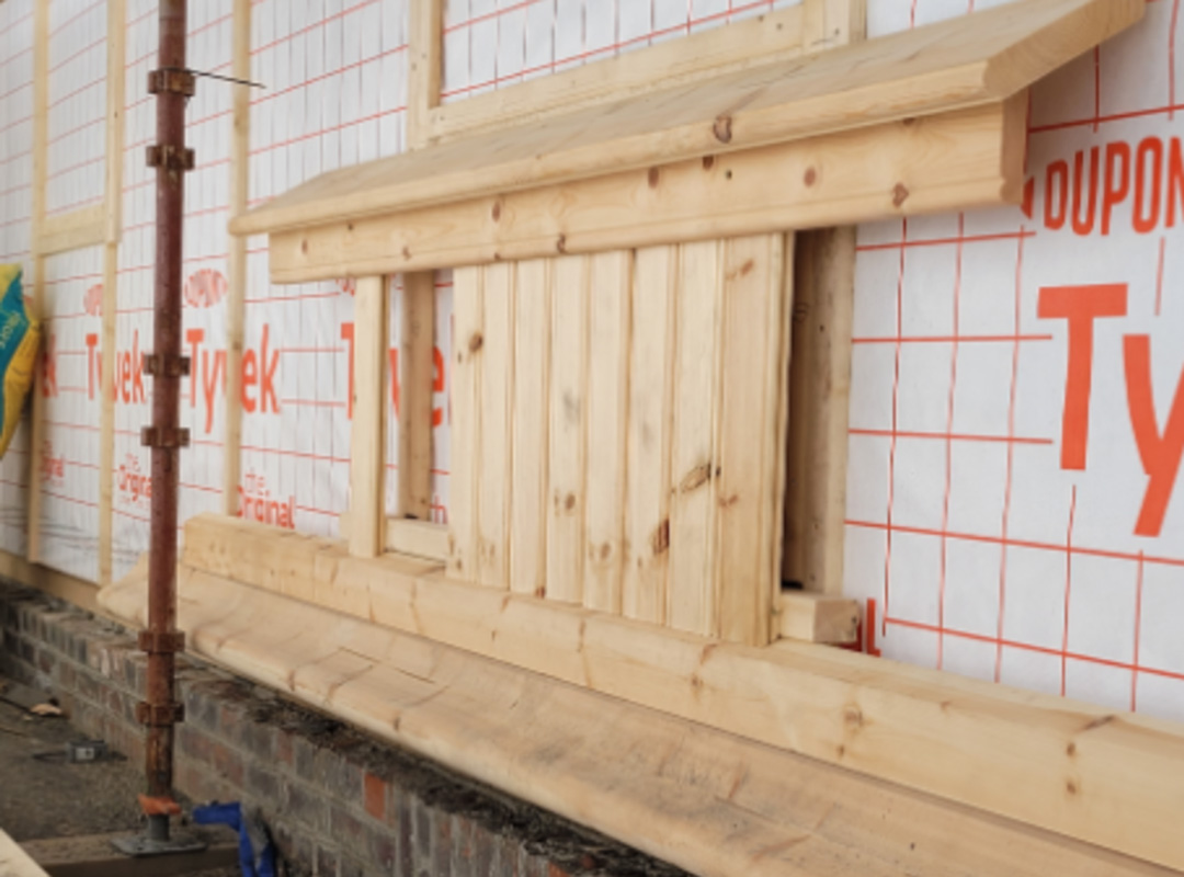 Nytt panel under bygging