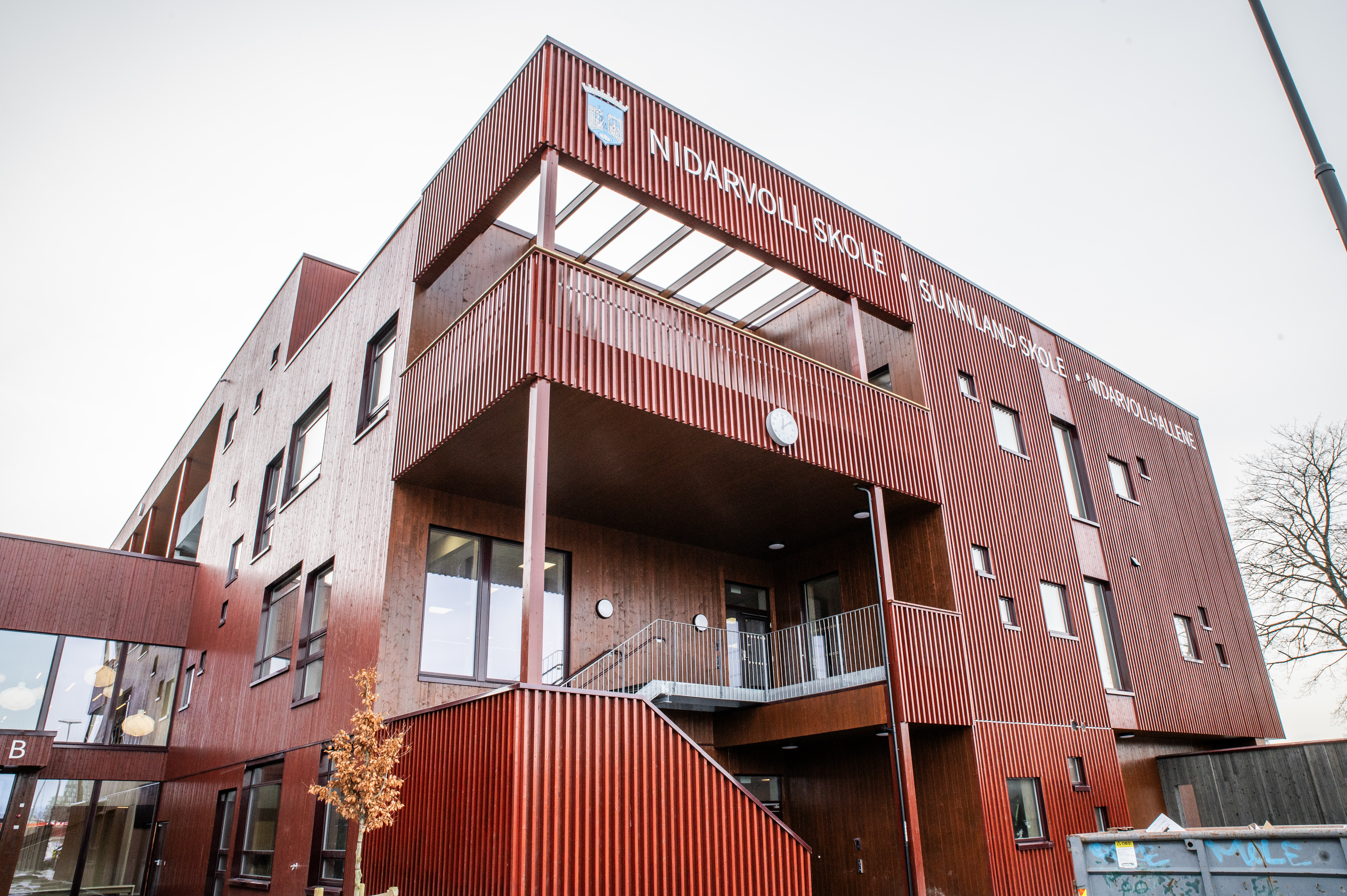 Nybygg Nidarvoll og Sunnland skole