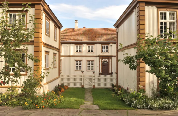 Del av Leangen gård