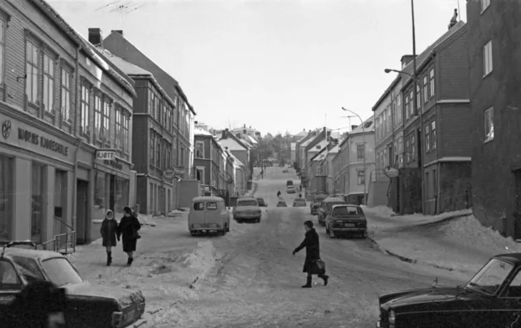 Wessels gate på Møllenberg på 1970-tallet