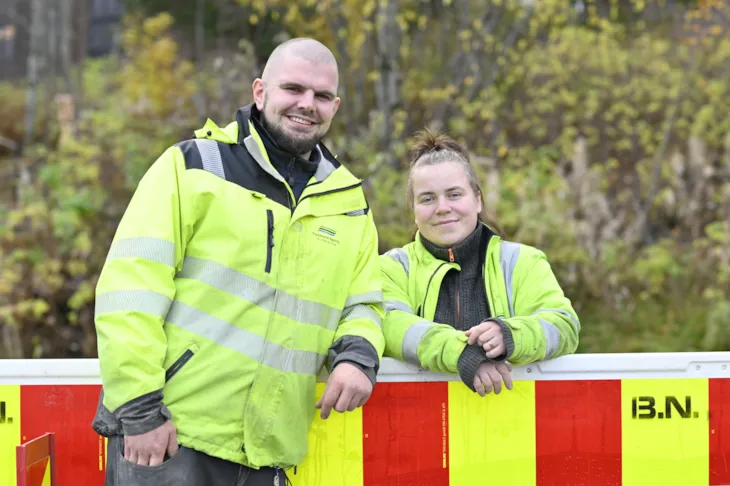 Andreas og lærlingen hans.