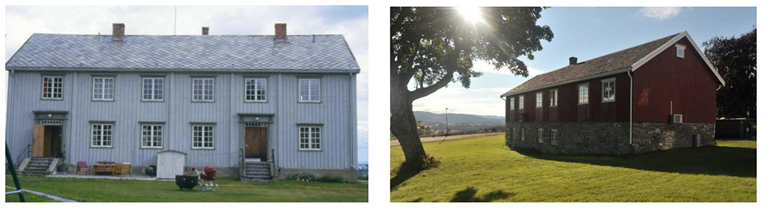 Hovedl&aring;n og uthus