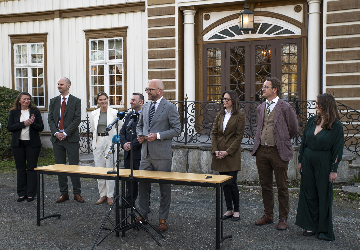 Det nye byr&aring;det utenfor Lade g&aring;rd