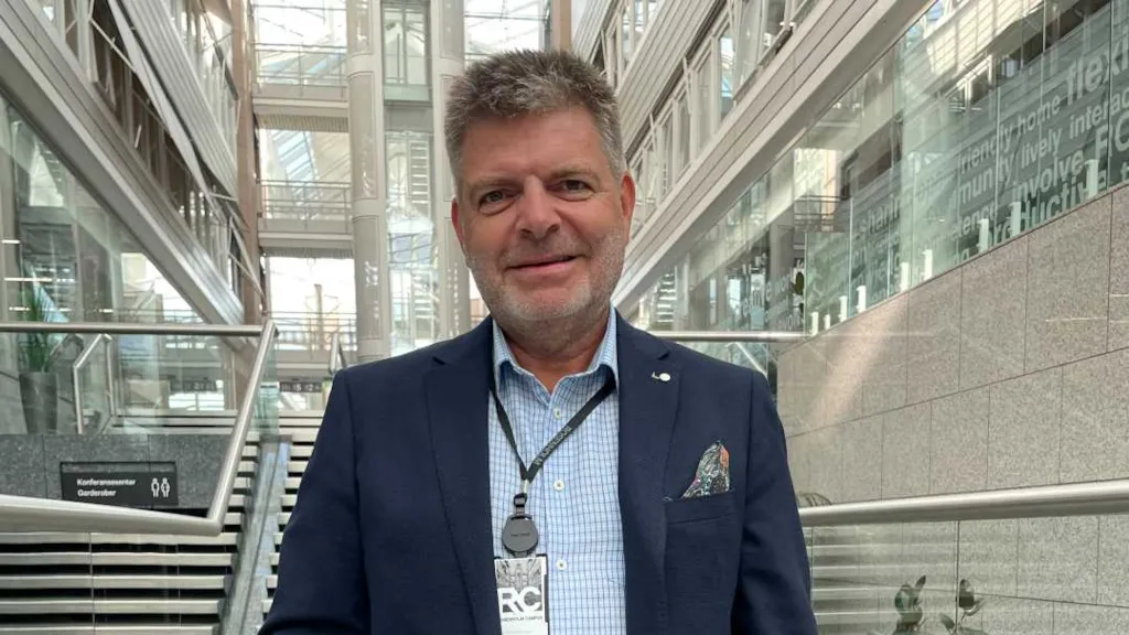 Bilde av administrerende direktør Svein Harald Olavesen, i Green Edge Compute.