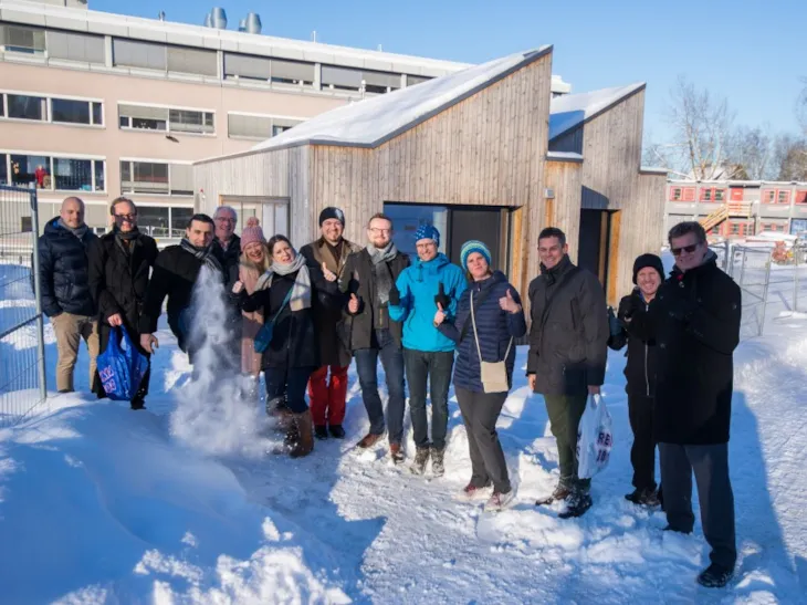 Testby for smarte løsninger, gruppefoto.