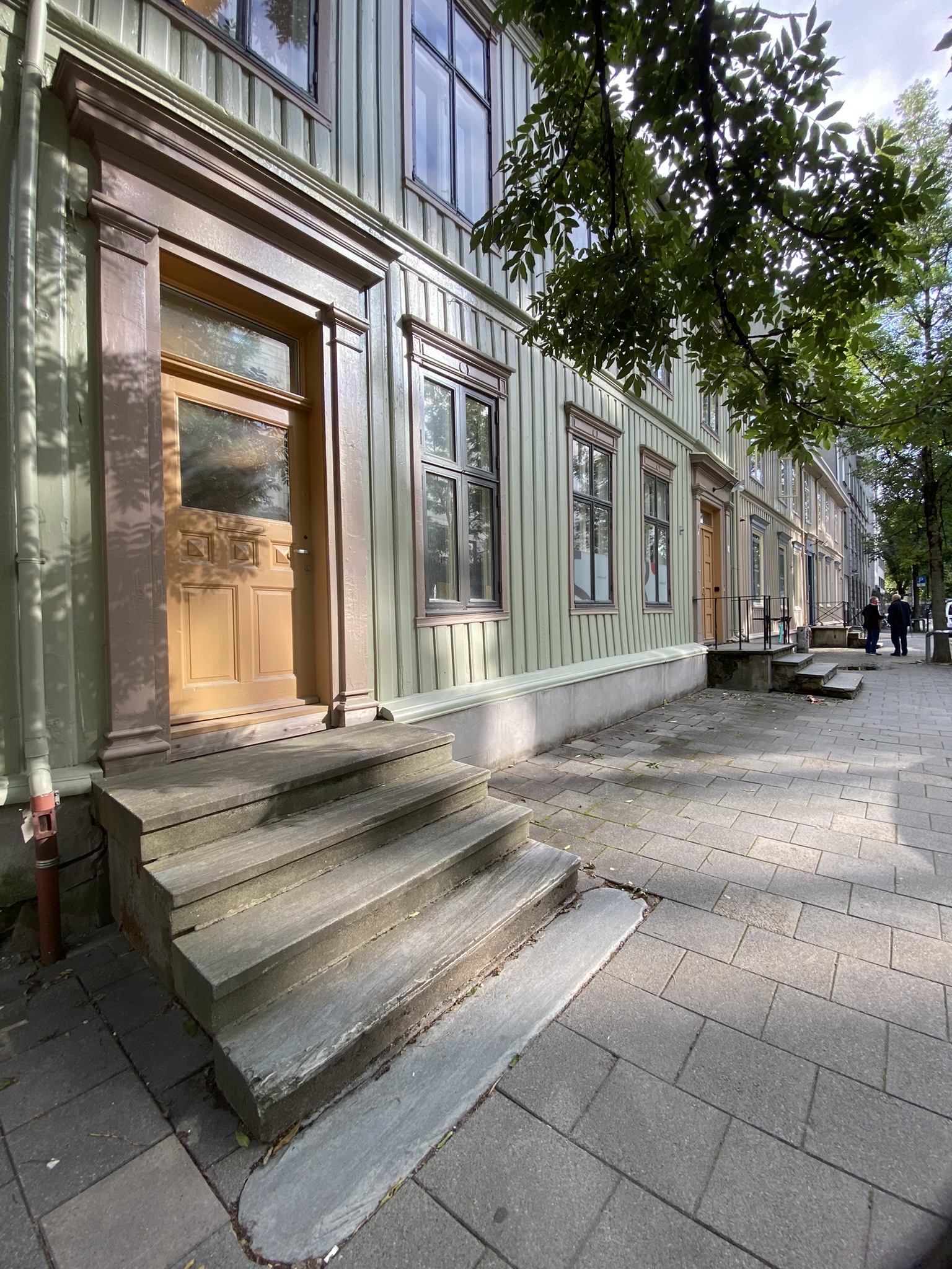 bilde av trehusene i s&oslash;ndre gate