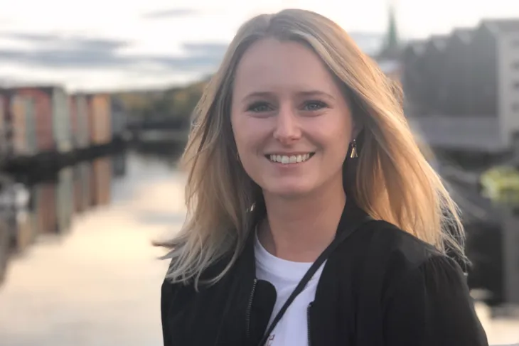 Portrett av Marte Innstrand Halvorsen, Trondheim kommunes praksiskoordinator