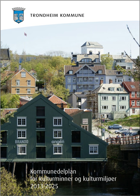 Forside kulturminneplan med foto av brygge