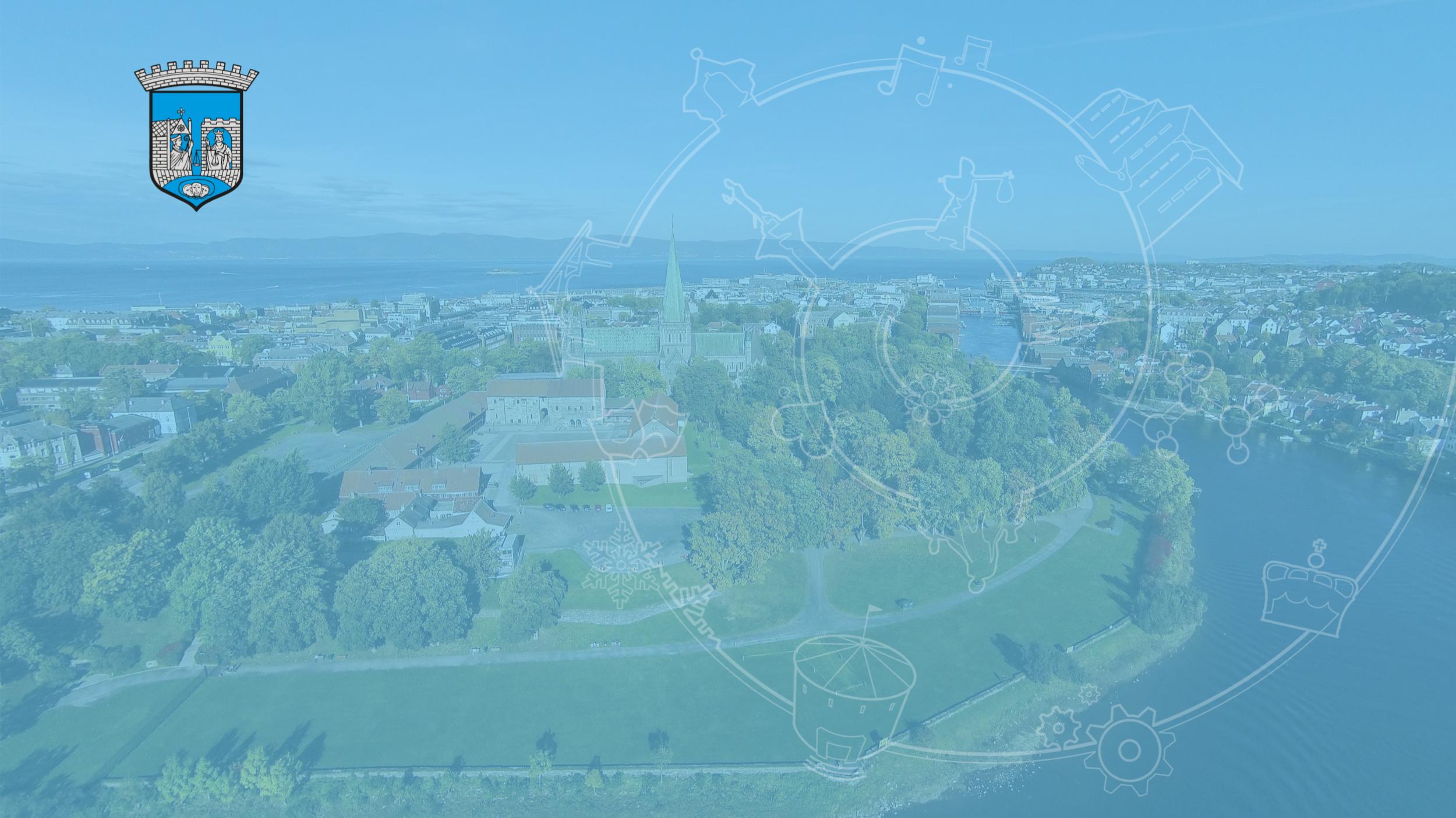 bakgrunn med nettet og flyfoto av 