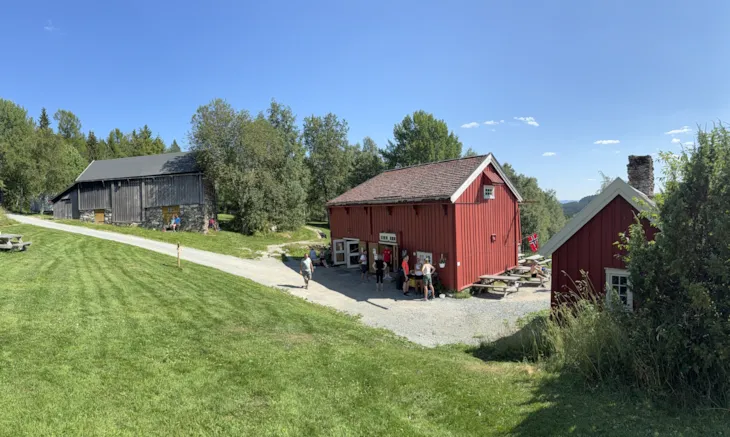 Mye folk på Lavollen