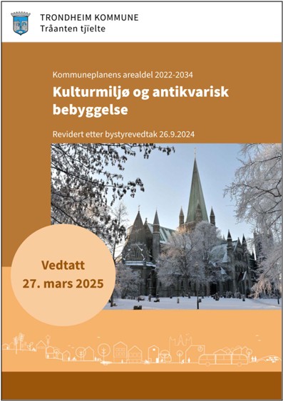 Forside med bilde av Nidarosdomen