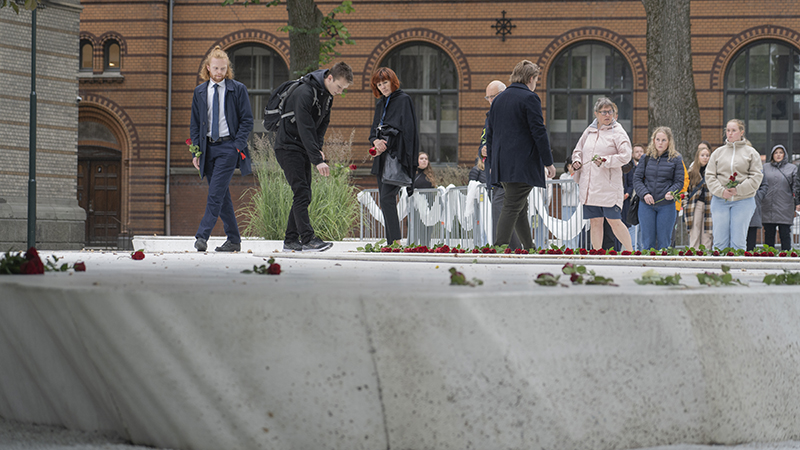 Minnestedet i Tordenskioldsparken