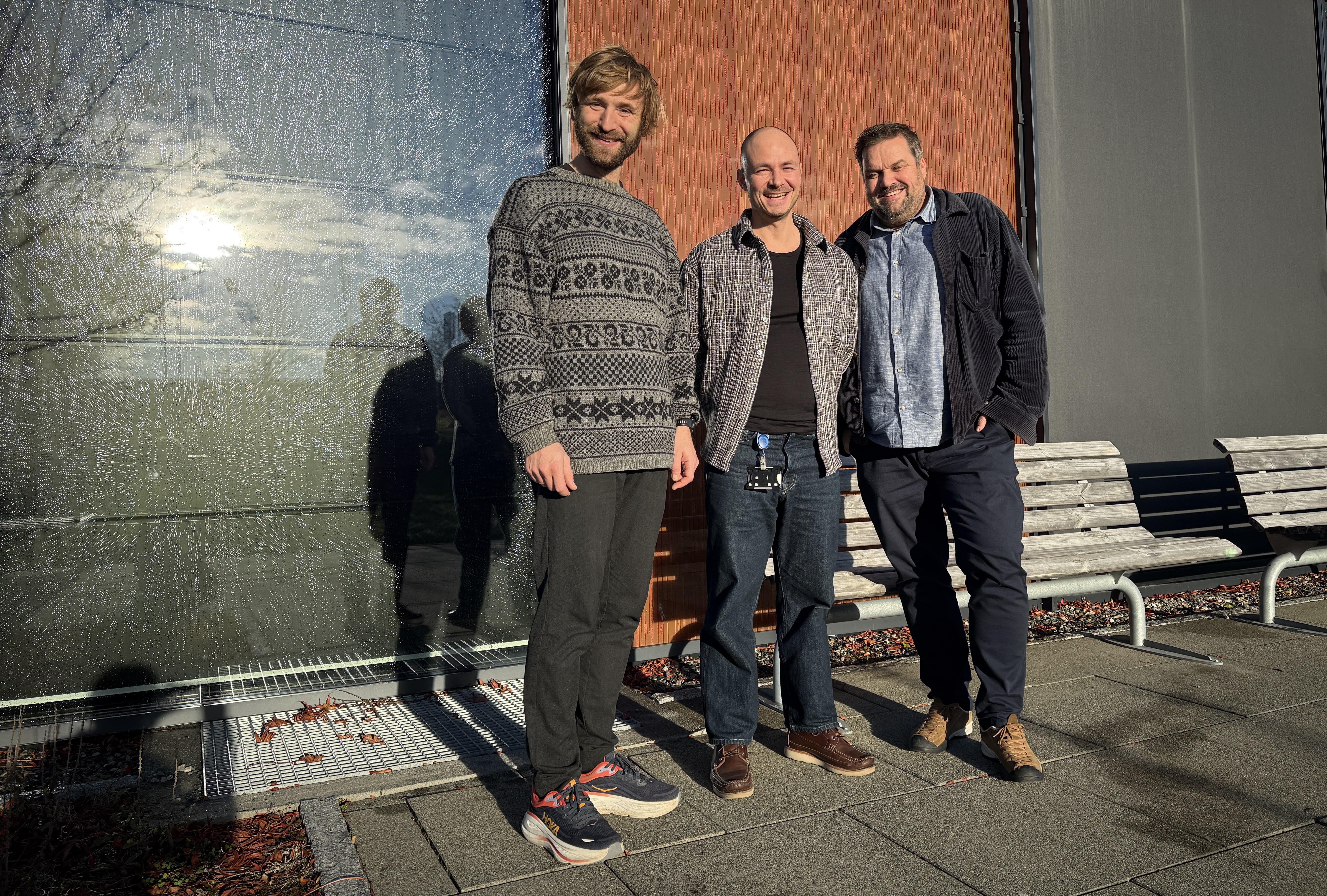 Audun Havnen, Martin Schevik Lindberg og Kåre Rønnes