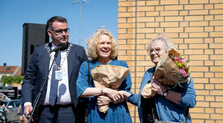 Kent Ranum, Liv Ullmann og Nina Sundby, foto.