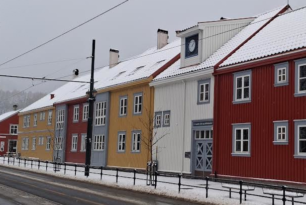 Ilevollen fasade mot Ilaparken