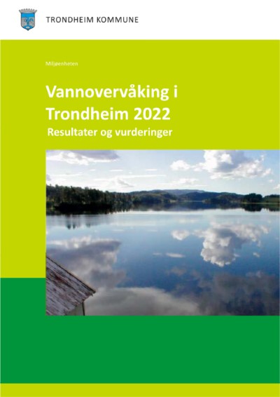 Vannovervåking 2022 rapportforside