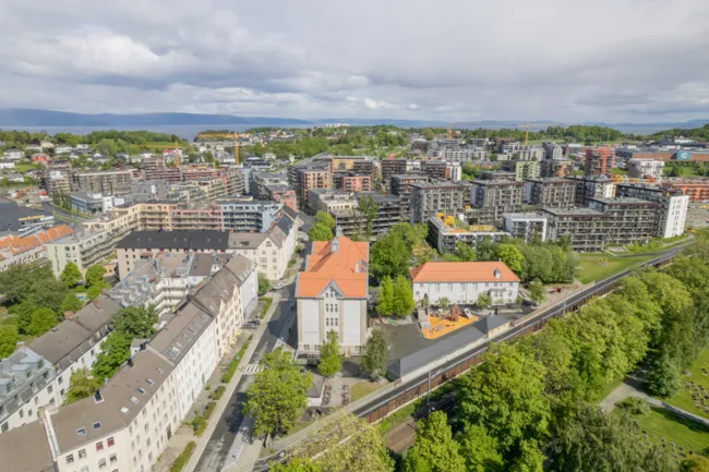 oversiktsbilde over en bydel