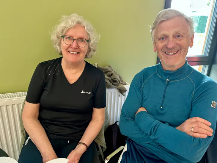 Kari og Knut Lillealtern, deltagere på treningstilbudet