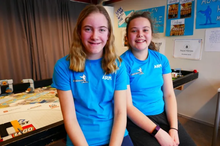 Mathilde Taule Stoum og Ida Elisabeth Ekvold Straume