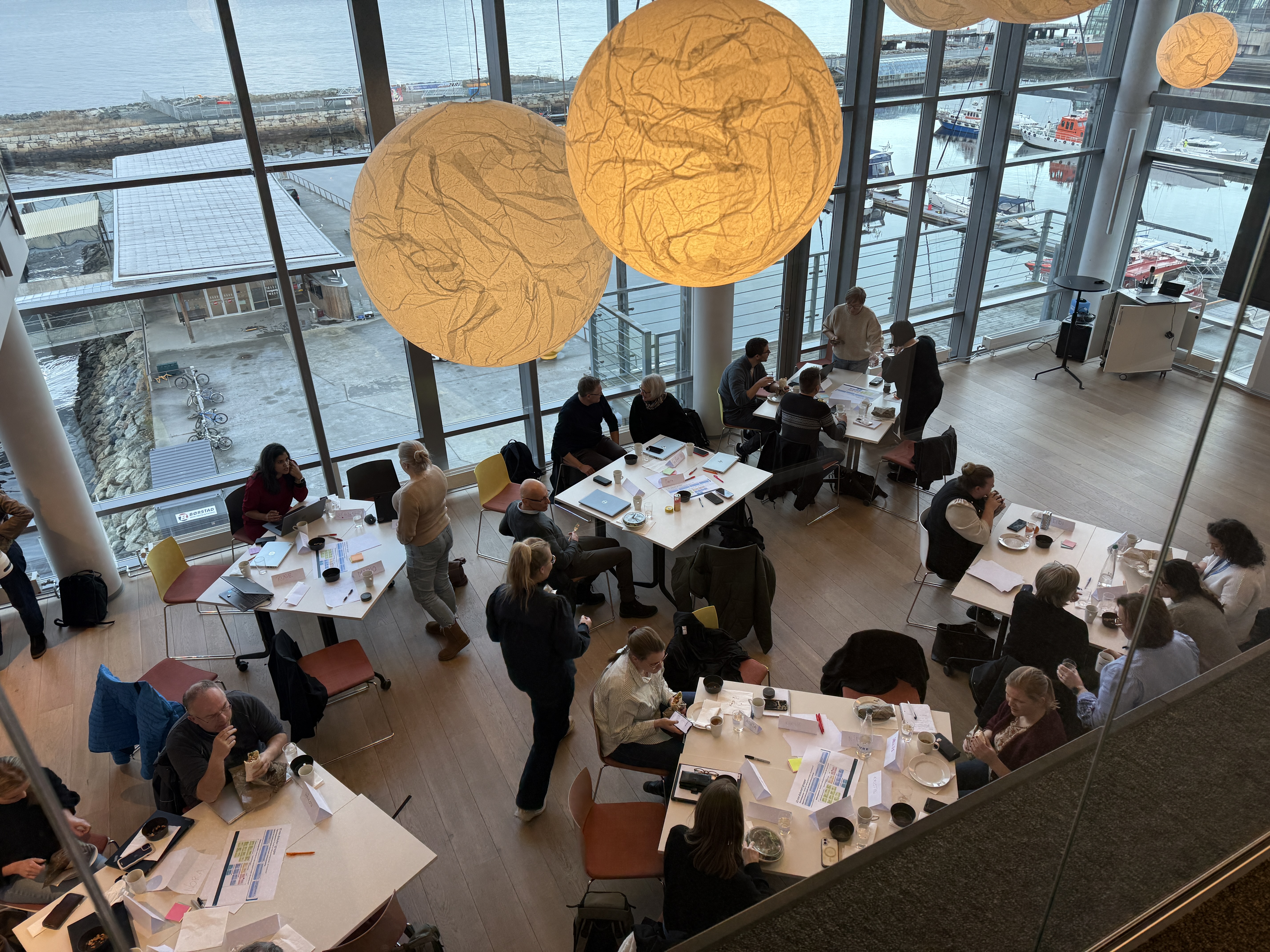 Gruppearbeid p&aring; kommunedagen