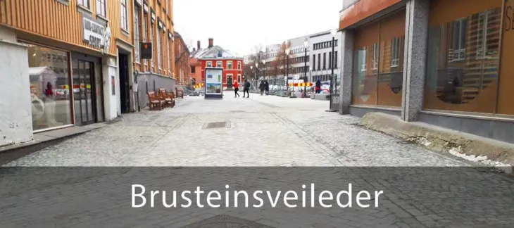 Til brusteinsveileder for Trondheim kommune