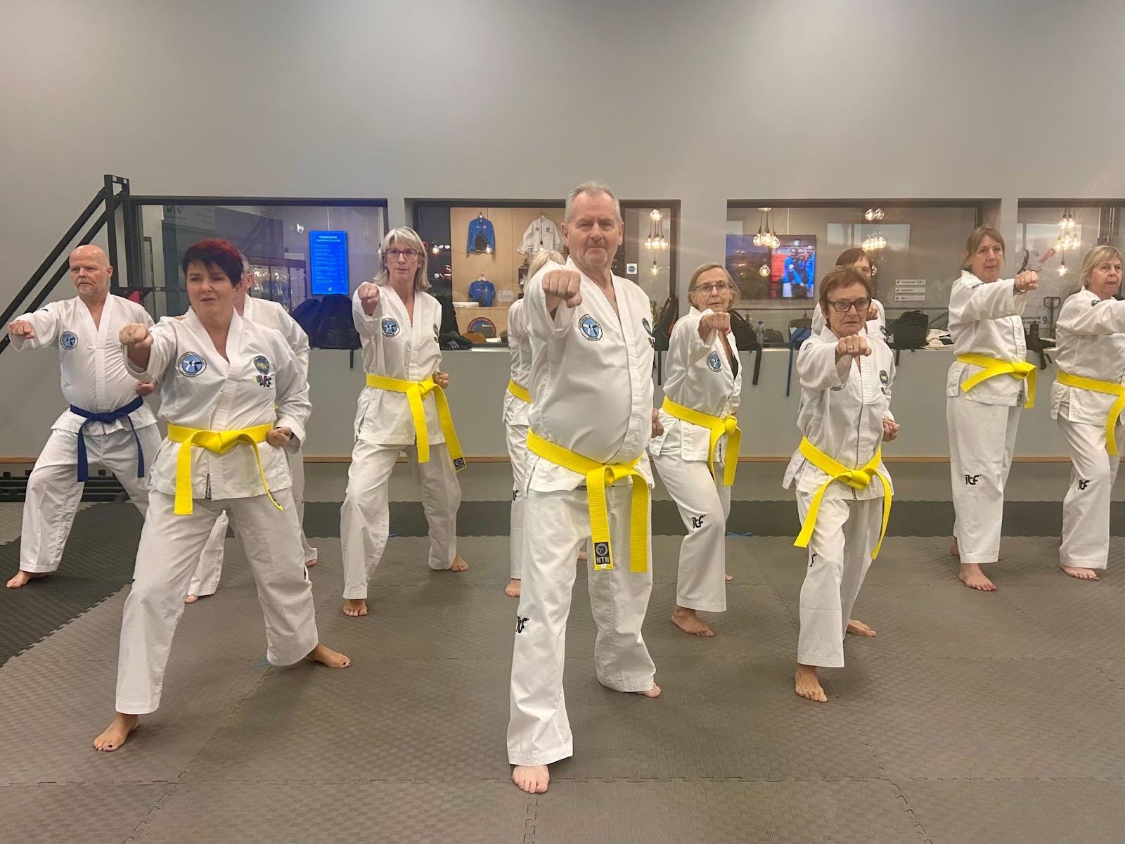 Trondheim Taekwon-Do Klubb tilbyr trening til seniorer.