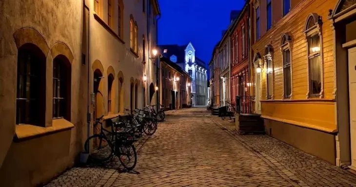 Permanent belysning Brattørveita