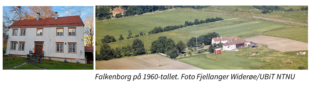 hovedhuset p&aring; Falkenborg i to etasjer