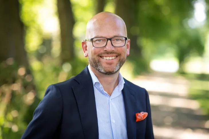 Portrett av byrådsleder Kristian Dahlberg Hauge