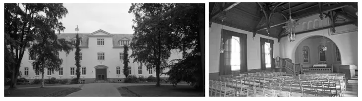 Brøset, 2 etasjer i pusset mur