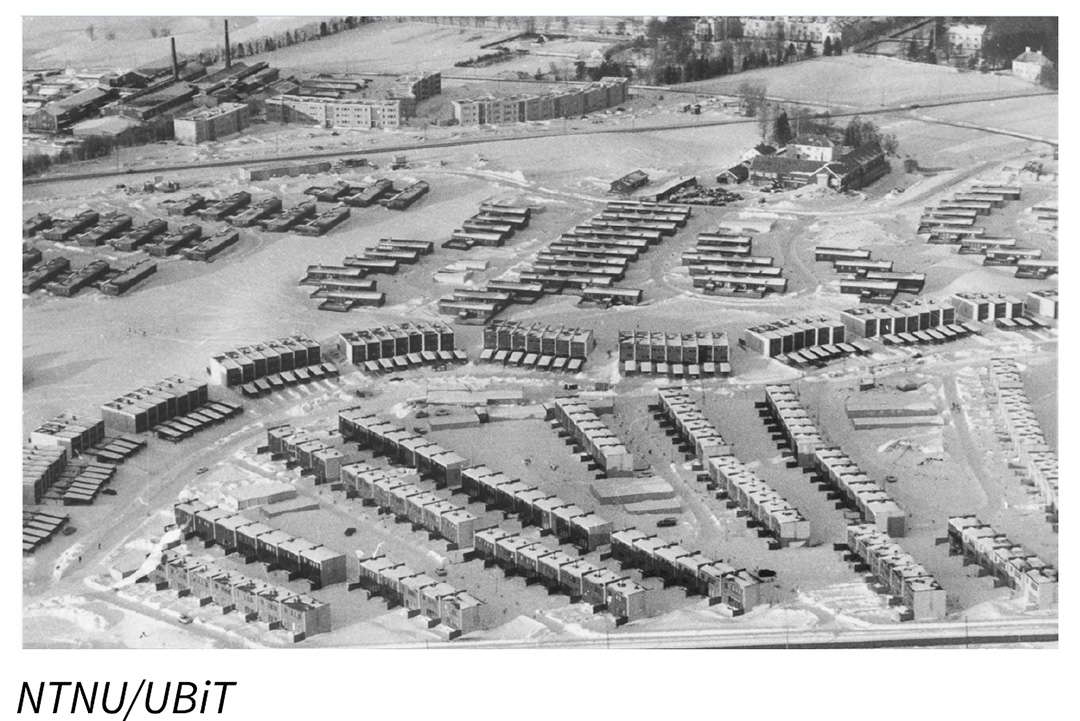 oversiktsbilde over bebyggelsen