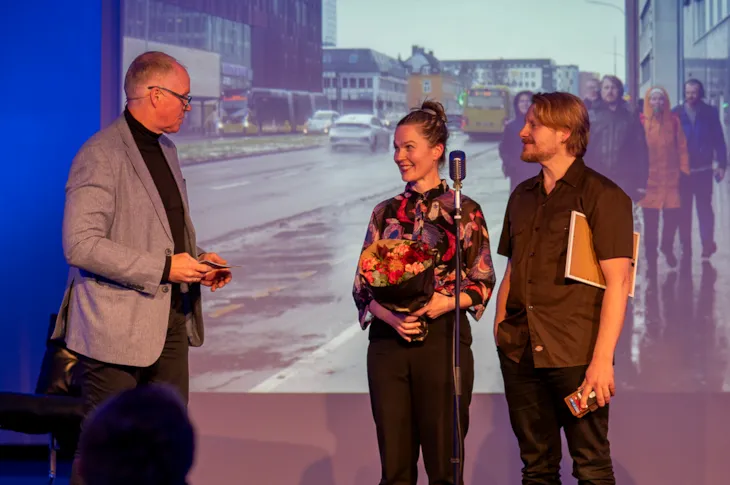 Ola By Rise til venstre, Gyrid Nordal Kaldestad i midten Are Lothe Kolbeinsen.