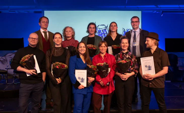 Byråd for kultur, idrett og friluftsliv Trond Åm, billekunstner Ellen Sofie Griegel, Maja Holand for produksjonsselskapet HERSTORY, musiker Sara Fjeldvær, Ordfører Kent Ranum, manusforfatter Espen Von Ibenfeldt, designer Trine Gjerde Berg, billedkunster Bella Da Silva Buxbom, danser Rannei Grenne, kunstnerduoen Gyrid Nordal Kaldestad og Are Lothe Kolbeinsen.
