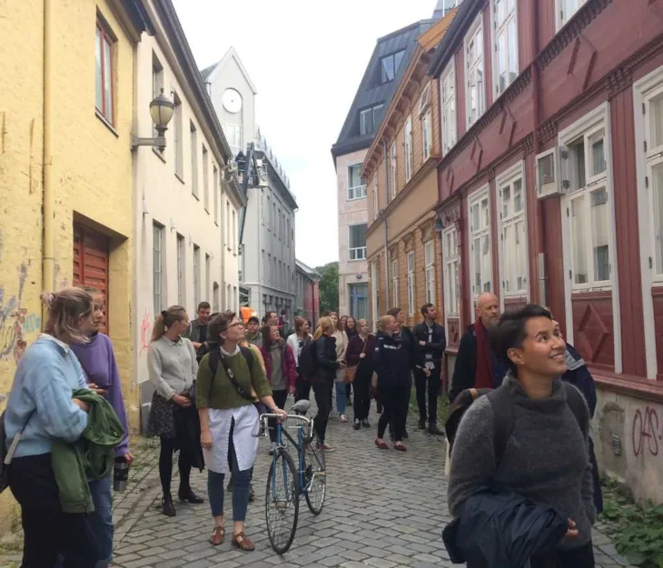 NTNU-studenter i Brattørveita