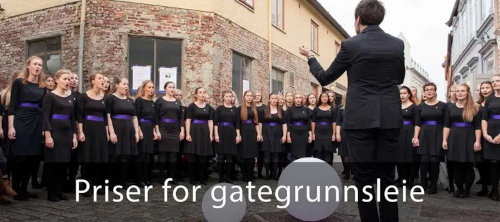 Lenke til nettside for priser - leie av grunn