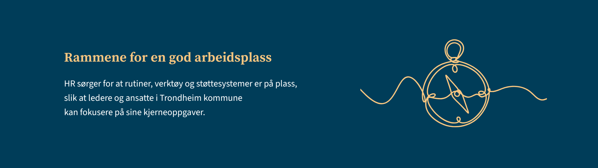 Illustrasjonsbilde kompass