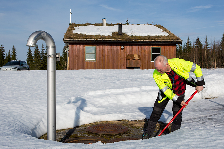 grunnvannsbrønner på Fremo