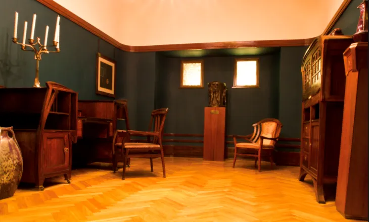 Kontor fra 1908 i jugendstil