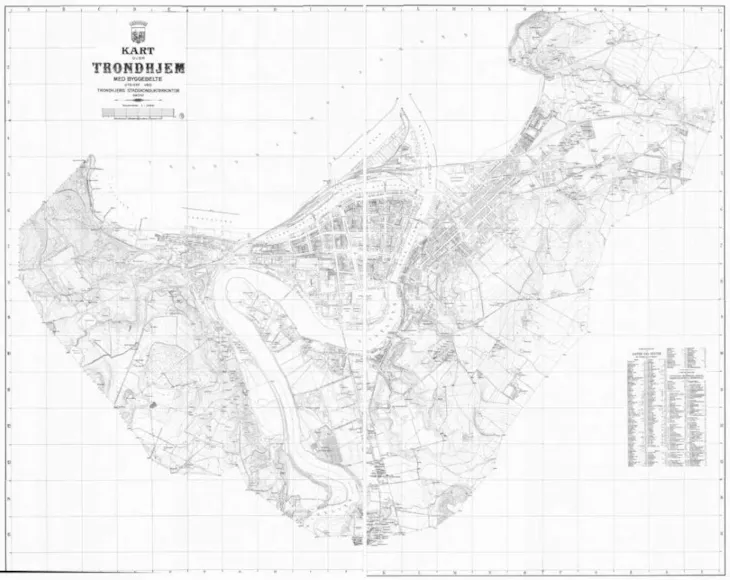 Til digitalt 1909-kart på Flickr