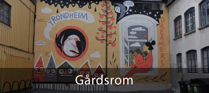 Lenke til side for gårdsrom