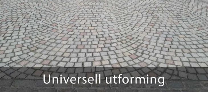 Lenke til nettside for universell utforming