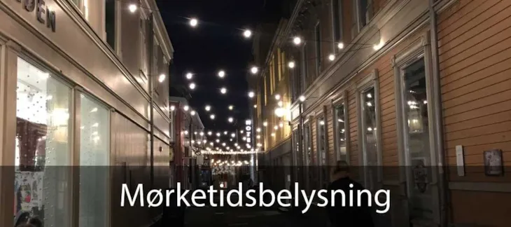 Lenke til side om mørketidsbelysning