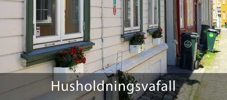 Lenke til side for husholdningsavfall
