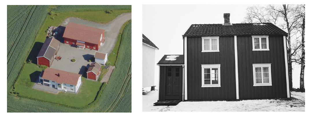 Oversiktsbilde og k&aring;rhus p&aring; Stav s&oslash;ndre