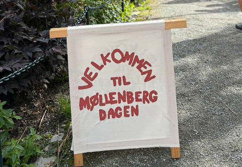 Bilde av velkomstplakat